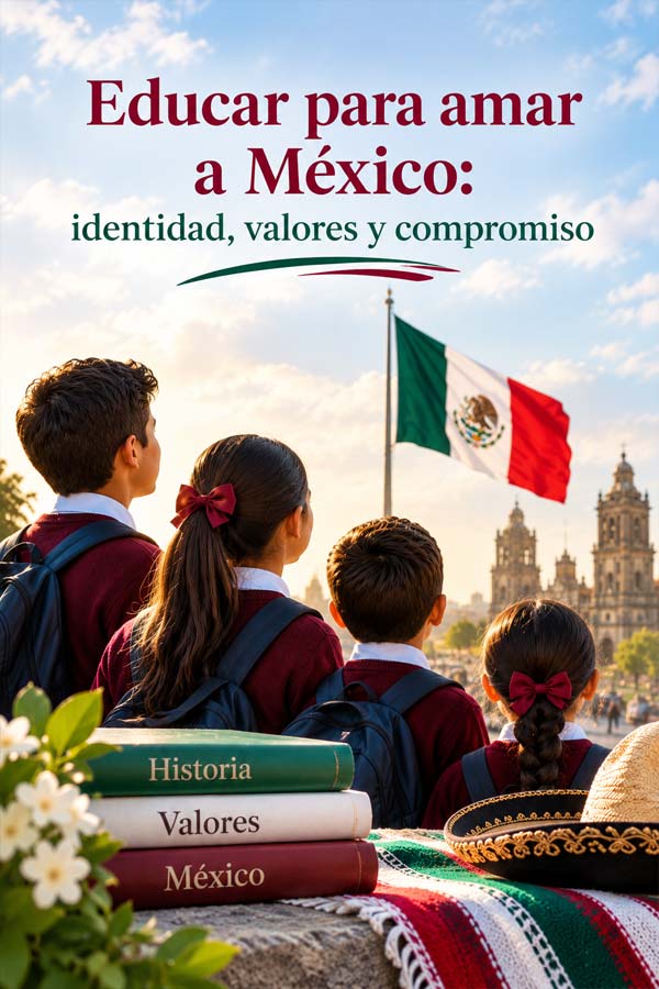 Educar para amar a México: identidad, valores y compromiso