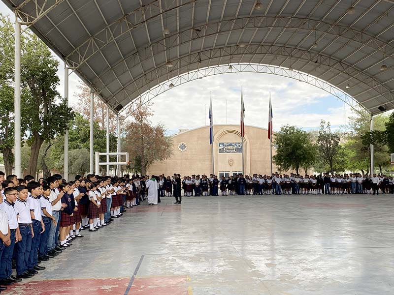 Academia de Villa de Matel inicia el Ciclo Escolar 2026-2027 con la bendición de Dios